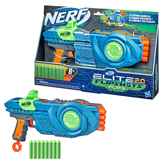 Nerf - Nerf Elite 2.0 Flipshots Flip-8 Blaster 8Y+