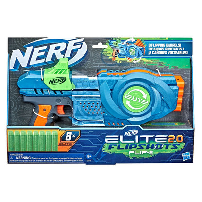 Nerf - Nerf Elite 2.0 Flipshots Flip-8 Blaster 8Y+