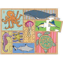 Load image into Gallery viewer, iKids - Deep Blue Sea Board Book and Puzzle Set - BambiniJO