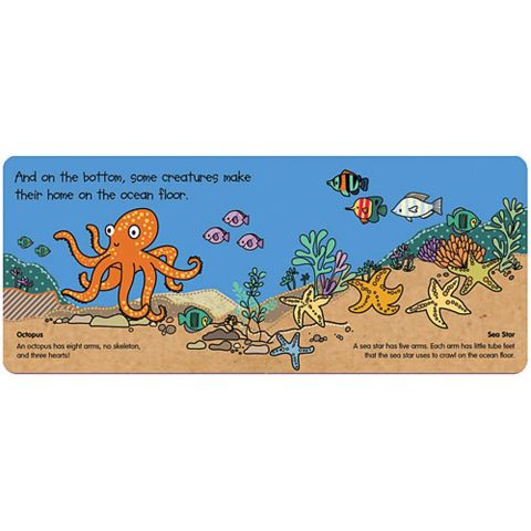 iKids - Deep Blue Sea Board Book and Puzzle Set - BambiniJO