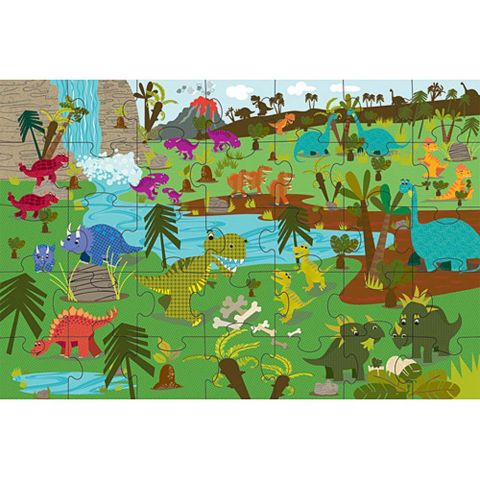 iKids - Dinosaurs Giant Floor Puzzle - 35 Piece "61x91 cm" - BambiniJO
