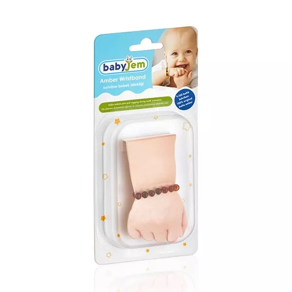 Babyjem - Amber Teething Wristband Babyjem - Amber Teething Wristband