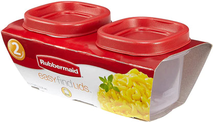 Rubbermaid® -  EasyFindLids Food Storage Container, 118 ml (2 Pack)