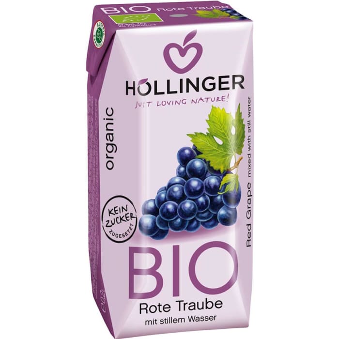 Höllinger Organic Red Grape Juice 200ml Höllinger Organic Red Grape Juice 200ml