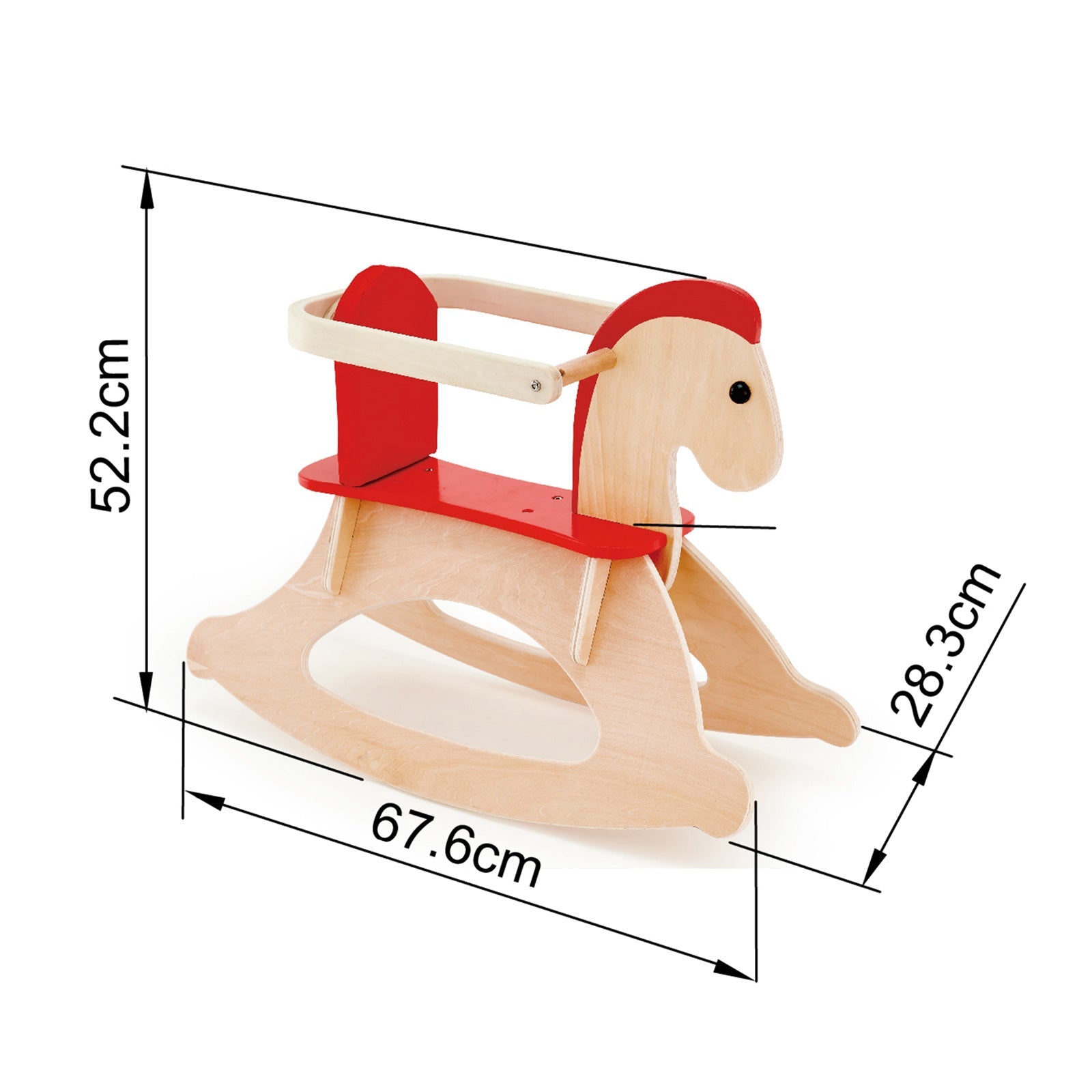 Hape - Grow-With-Me Rocking Horse Hape - Grow-With-Me Rocking Horse
