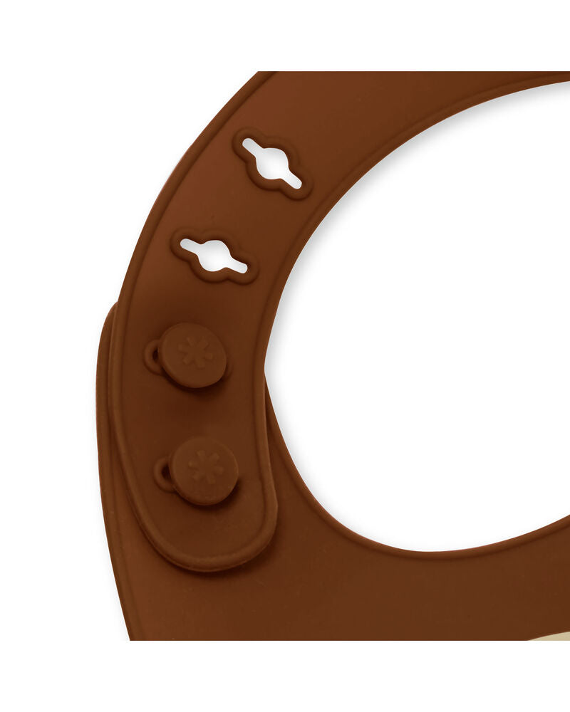 Zoo Fold & Go Silicone Bib - Monkey Zoo Fold & Go Silicone Bib - Monkey
