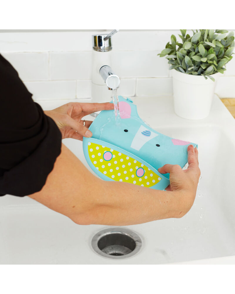 Zoo Fold & Go Silicone Bib - Unicorn Zoo Fold & Go Silicone Bib - Unicorn