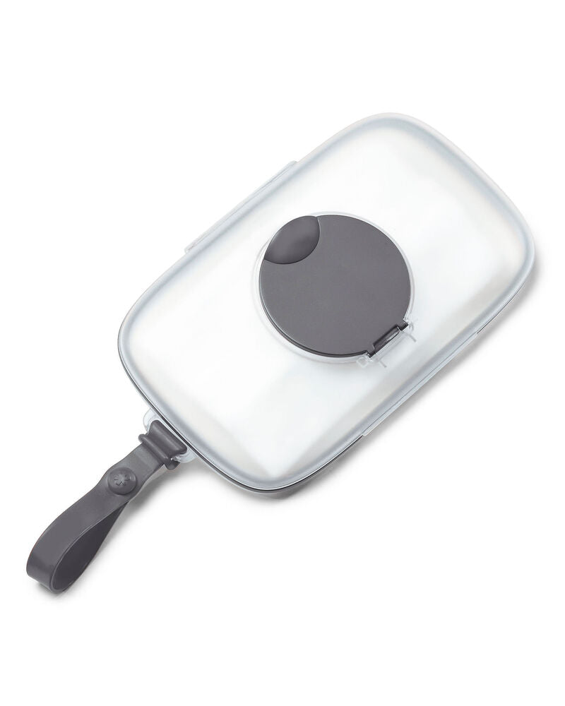 Skip Hop - Grab & Go Snug Seal Wipes Case - Grey Skip Hop - Grab & Go Snug Seal Wipes Case - Grey