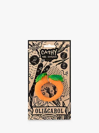 OLI & CAROL - Cathy the Carrot - Teether & Bath Toy OLI & CAROL - Cathy the Carrot - Teether & Bath Toy