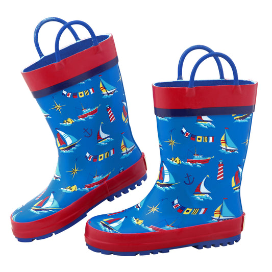 Stephen Joseph - Rainboots Nautical - BambiniJO | Buy Online | Jordan