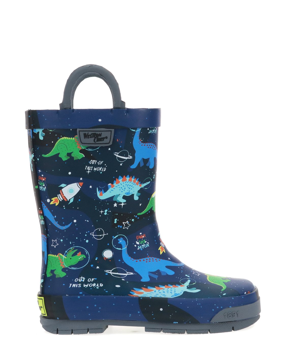 Western Chief Kids Space Dinos Rain Boots Western Chief Kids Space Dinos Rain Boots