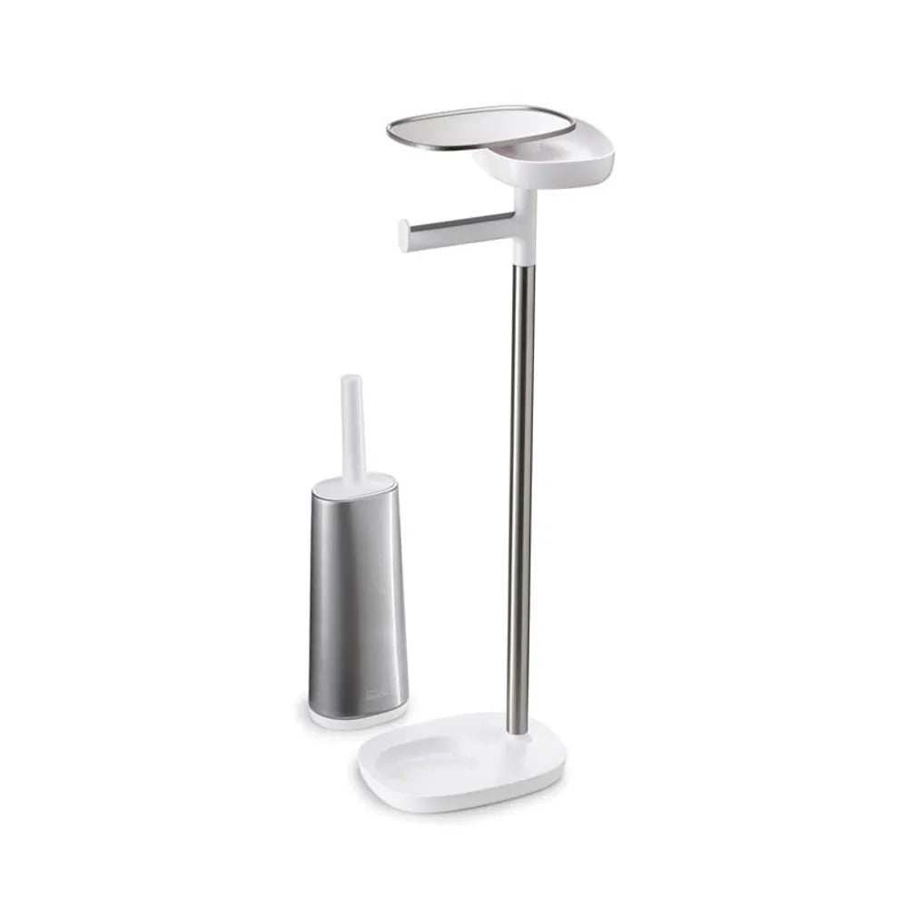 Joseph Joseph - EasyStore™ Plus Toilet Paper Holder with Flex™ Steel Toilet Brush Joseph Joseph - EasyStore™ Plus Toilet Paper Holder with Flex™ Steel Toilet Brush