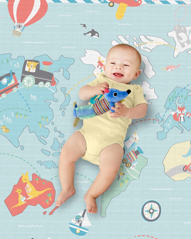 Reversible Play mat Little Travelers Reversible Play mat Little Travelers