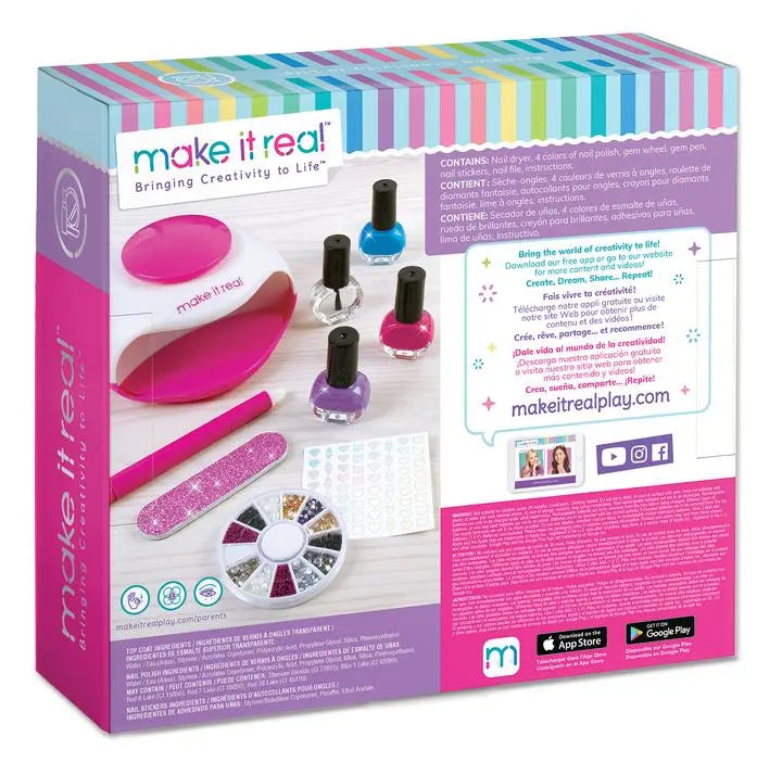Make it Real - GLITTER DREAM NAIL SPA Make it Real - GLITTER DREAM NAIL SPA