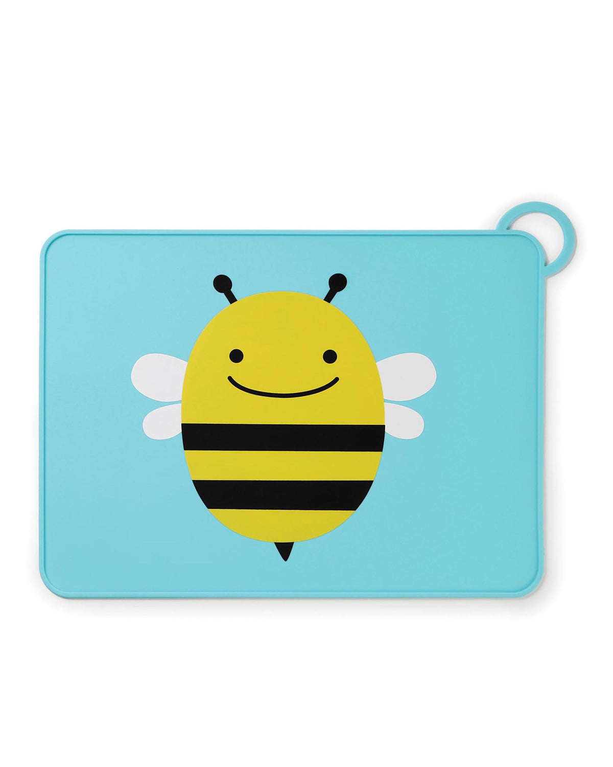 Skip Hop - Zoo Fold & Go Silicone Kids Placemat - Brooklyn - Bee Skip Hop - Zoo Fold & Go Silicone Kids Placemat - Brooklyn - Bee