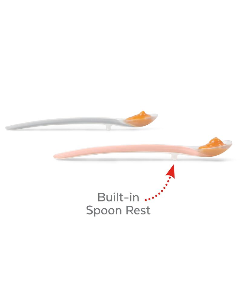 Easy-Feed Spoons - Coral - BambiniJO