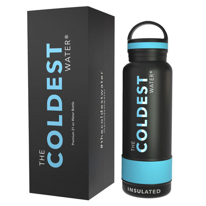 COLDEST - Loop Lid Bottle - 621ml - 21 OZ - Black/Blue - BambiniJO | Buy Online | Jordan