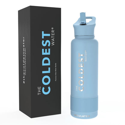 COLDEST -Straw Sports Bottle - 1182ml - 40 OZ - Fusion Blue - BambiniJO | Buy Online | Jordan