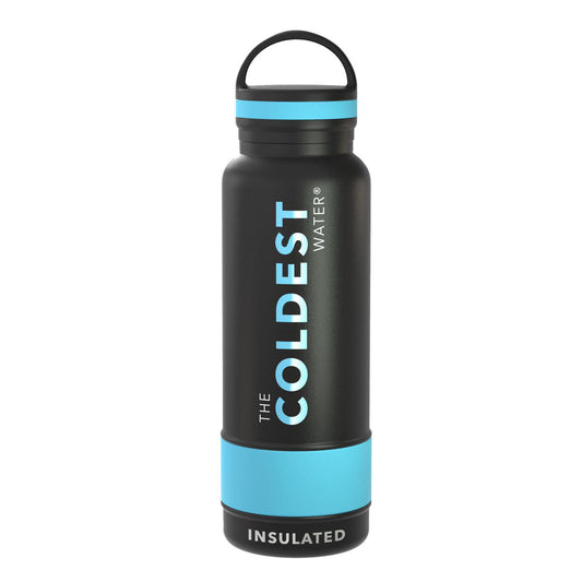 COLDEST - Loop Lid Bottle - 621ml - 21 OZ - Black/Blue - BambiniJO | Buy Online | Jordan