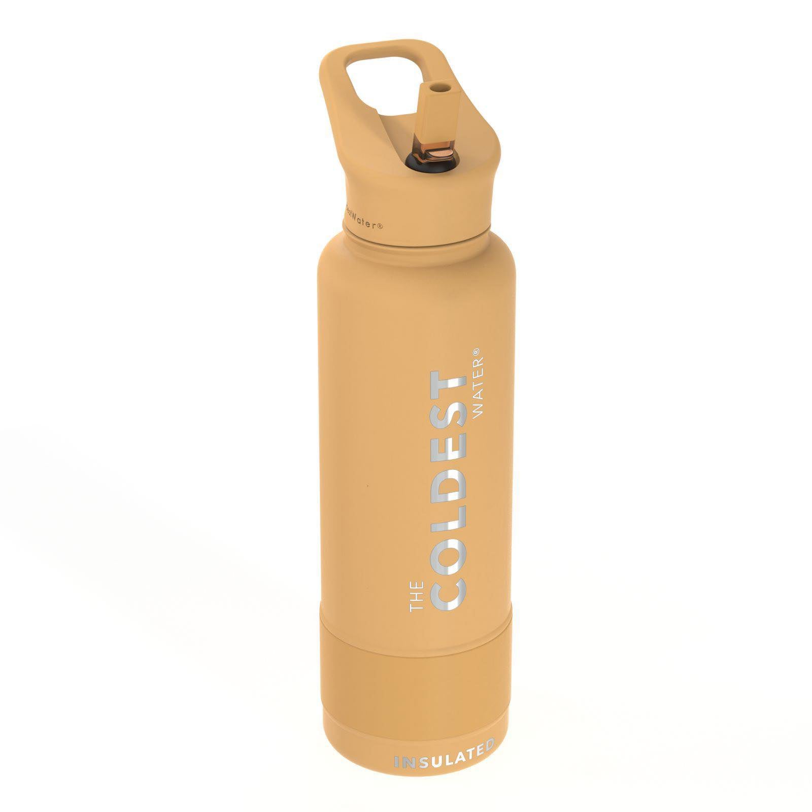 COLDEST -Straw Sports Bottle - 1182ml - 40 OZ - Sahara Peach - BambiniJO | Buy Online | Jordan