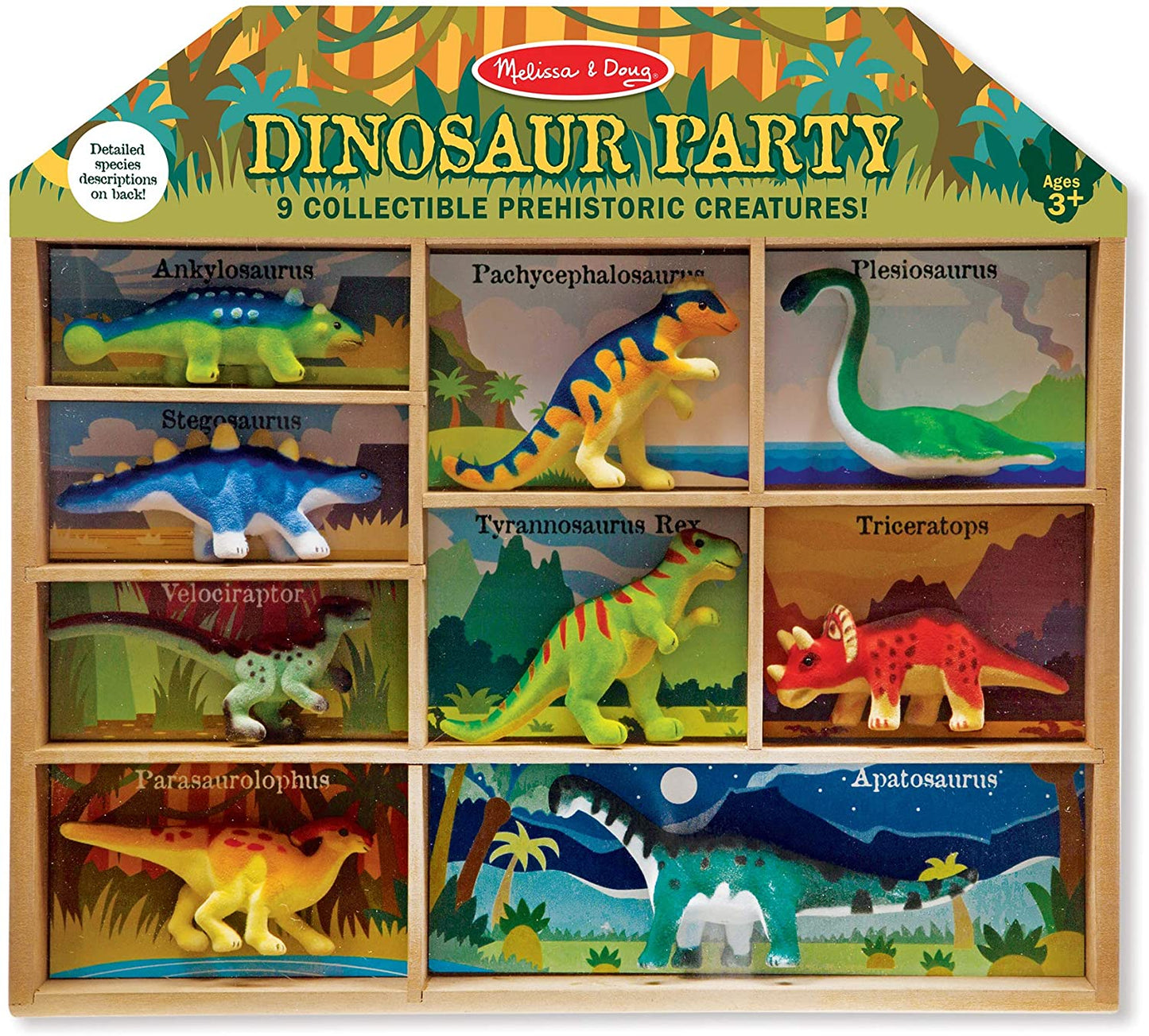 Melissa & Doug DINOSAUR PARTY PLAY SET - BambiniJO | Buy Online | Jordan