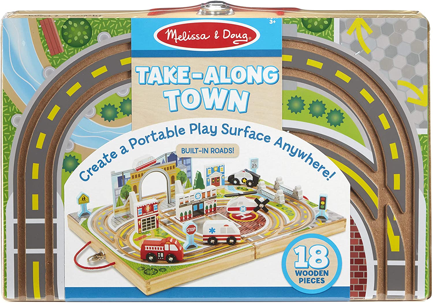 Melissa & Doug TAKE-ALONG TOWN Melissa & Doug TAKE-ALONG TOWN