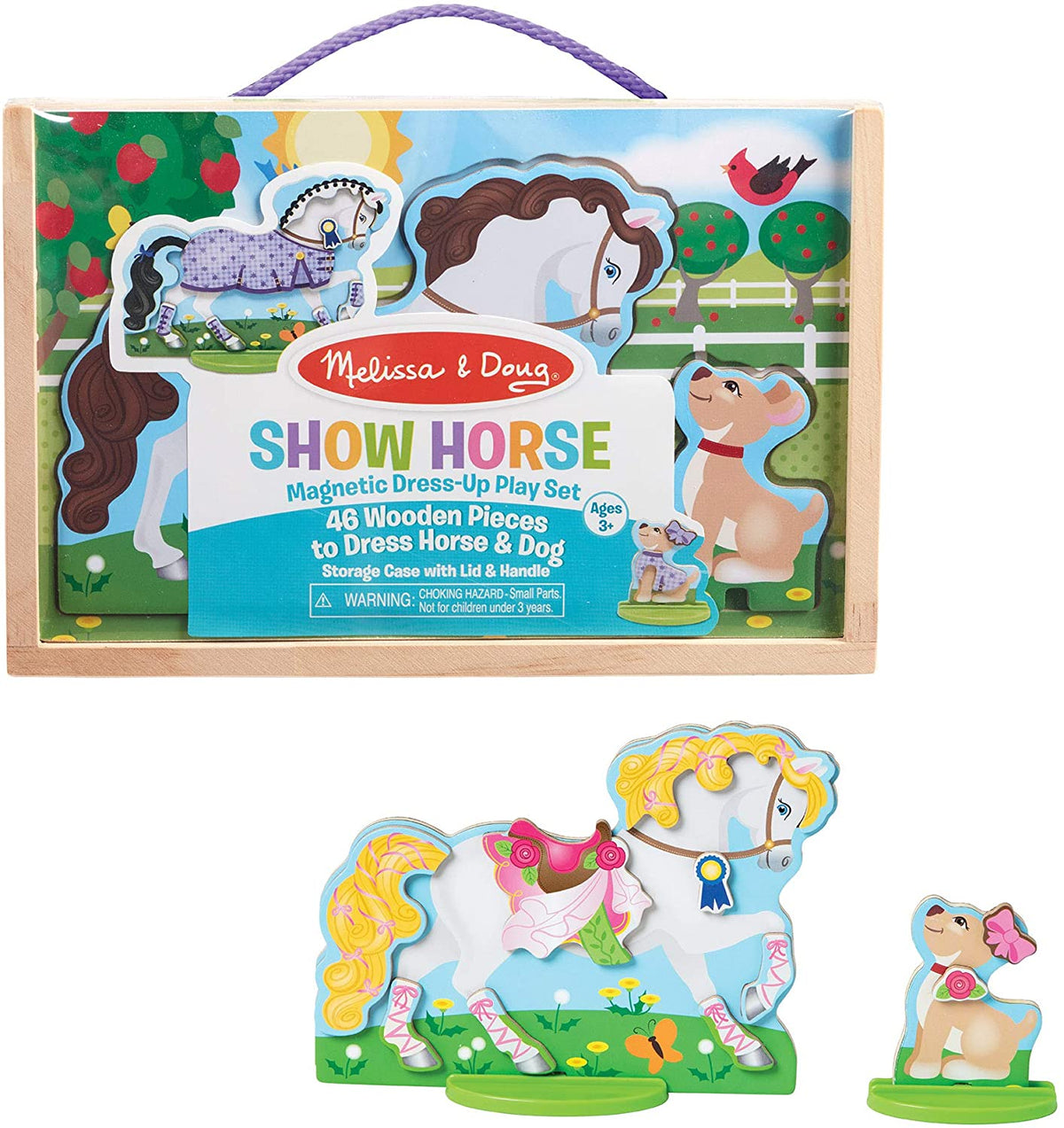 Melissa & Doug MAGNETIC DRESS-UP PLAY SET - SHOW HORSE Melissa & Doug MAGNETIC DRESS-UP PLAY SET - SHOW HORSE
