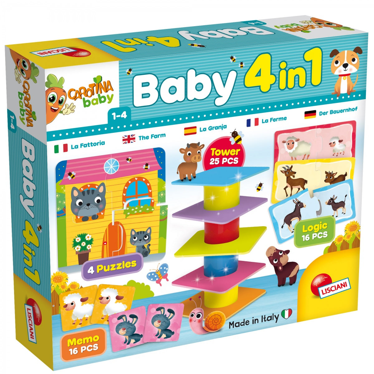 CAROTINA BABY 4 IN 1 1Y+ CAROTINA BABY 4 IN 1 1Y+