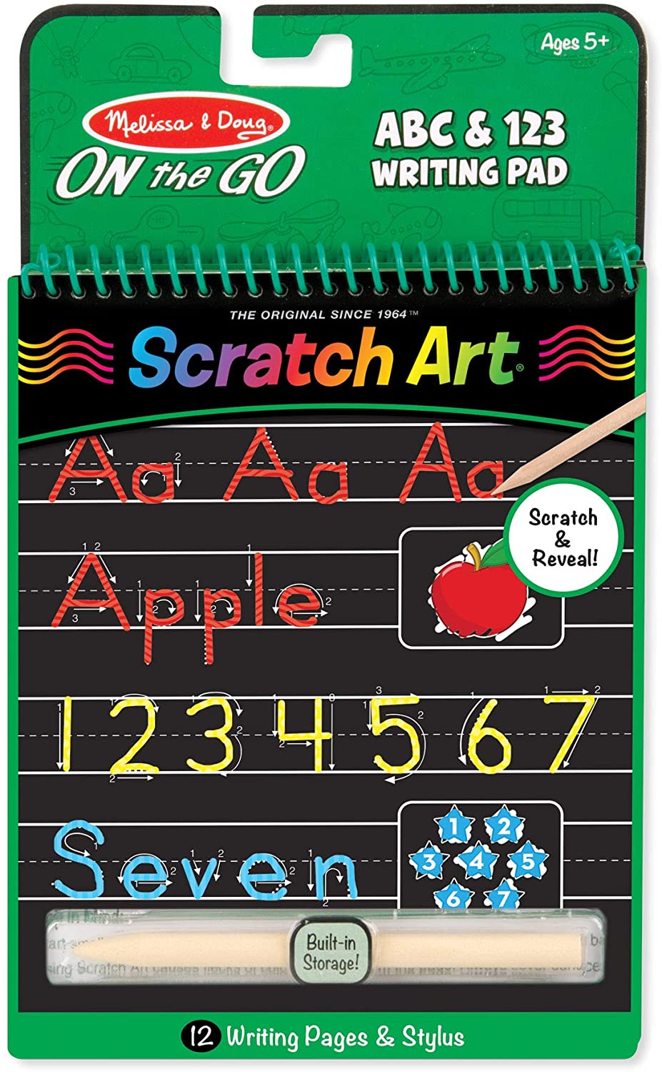 Melissa & Doug - SCRATCH ART - ABC & 123 WRITING PAD Melissa & Doug - SCRATCH ART - ABC & 123 WRITING PAD