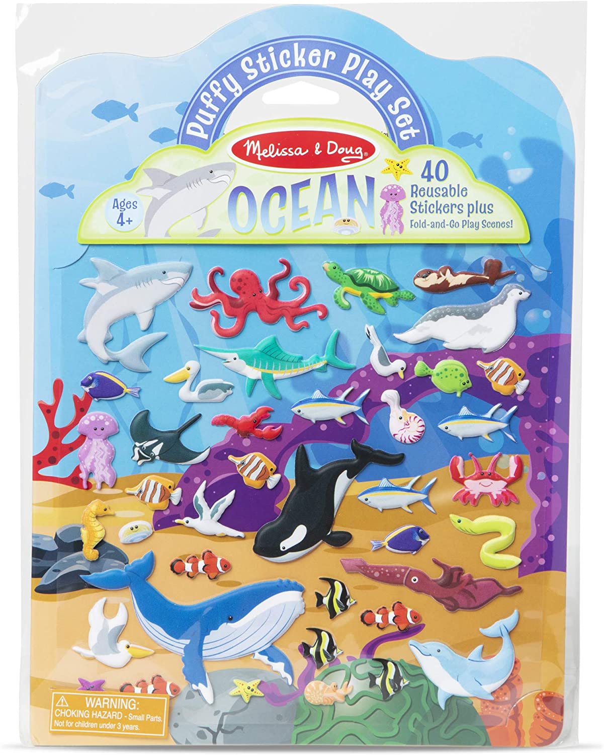 Melissa & Doug Puffy Sticker OCEAN - BambiniJO | Buy Online | Jordan