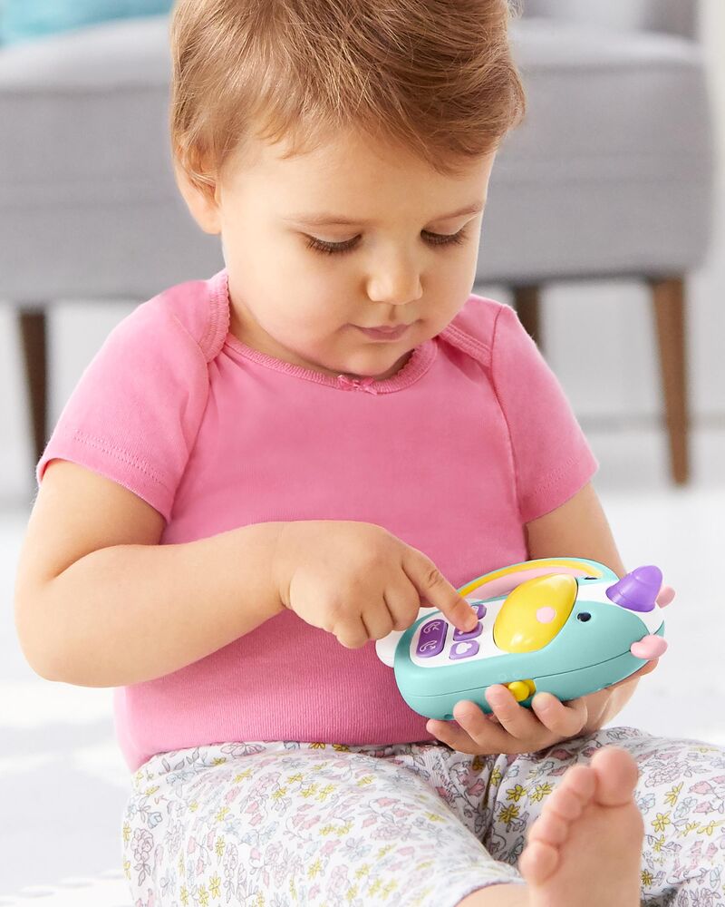 Skip Hop Baby Cell Phone Toy, Zoo Unicorn Skip Hop Baby Cell Phone Toy, Zoo Unicorn