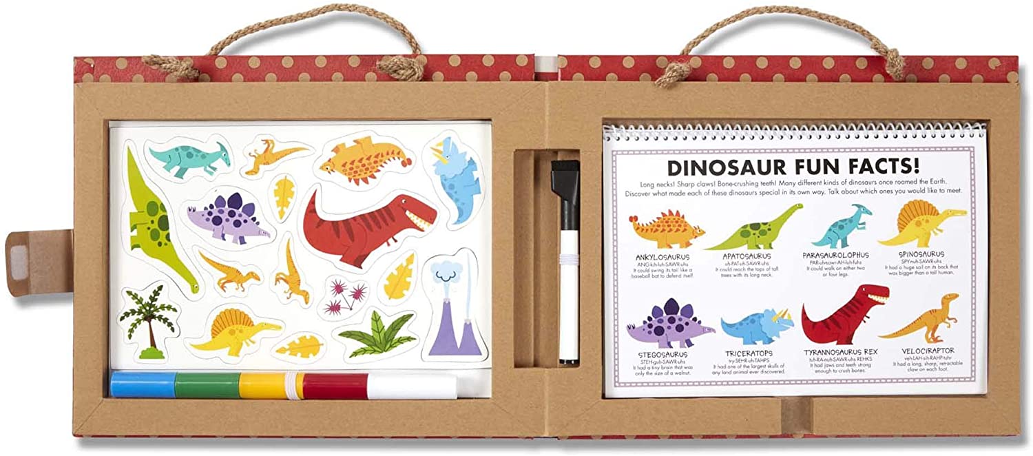 Melissa & Doug PLAY, DRAW, CREATE - DINOSAURS Melissa & Doug PLAY, DRAW, CREATE - DINOSAURS