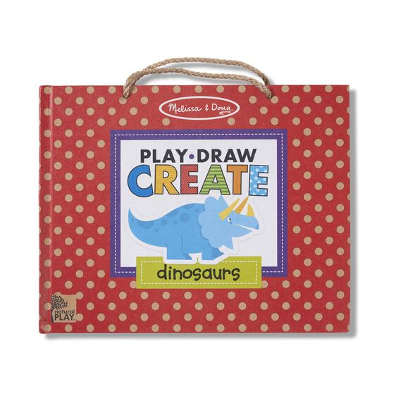 Melissa & Doug PLAY, DRAW, CREATE - DINOSAURS Melissa & Doug PLAY, DRAW, CREATE - DINOSAURS