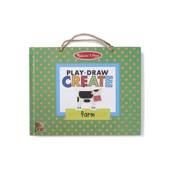 Melissa & Doug PLAY, DRAW, CREATE - FARM FUN Melissa & Doug PLAY, DRAW, CREATE - FARM FUN