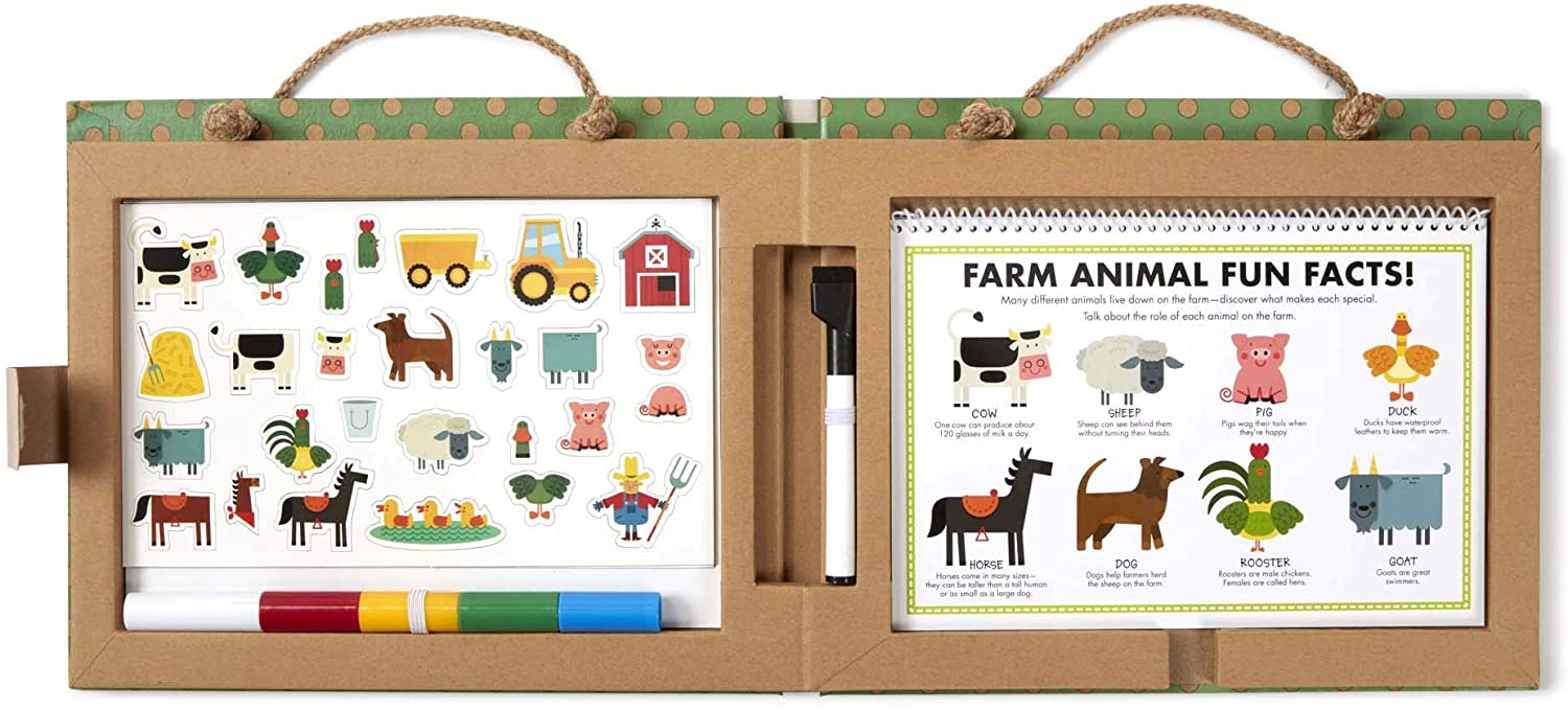 Melissa & Doug PLAY, DRAW, CREATE - FARM FUN Melissa & Doug PLAY, DRAW, CREATE - FARM FUN