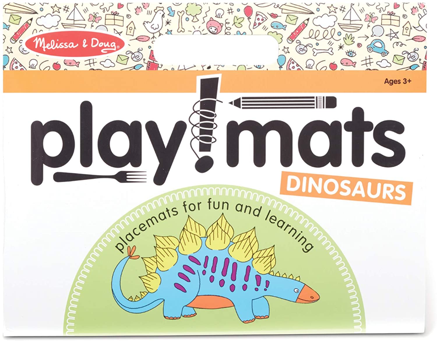 Melissa & Doug PLAYMATS - DINOSAURS Melissa & Doug PLAYMATS - DINOSAURS