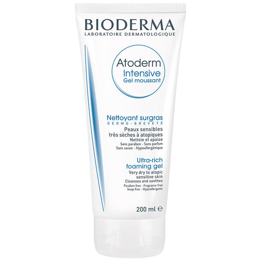 Bioderma - ATODERM INTENSIVE  MOUSSANT 200ml | Ultra nourishing cleansing gel for dry skin - BambiniJO | Buy Online | Jordan