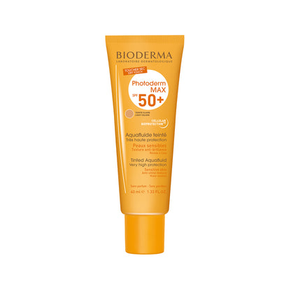 Bioderma - PHOTODERM Aquafluid Tinted 40ml | Sun protection, Combination and oily skin - BambiniJO | Buy Online | Jordan