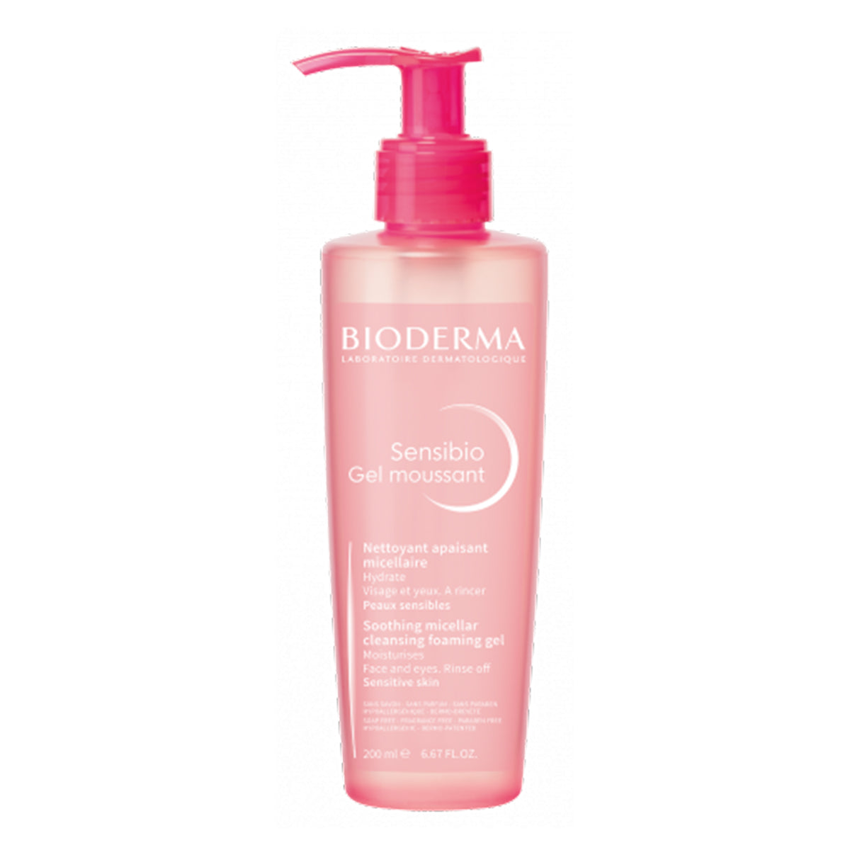 Bioderma - SENSIBIO GEL MOUSSANT 200ml | Soothing cleansing gel for sensitive skin Bioderma - SENSIBIO GEL MOUSSANT 200ml | Soothing cleansing gel for sensitive skin