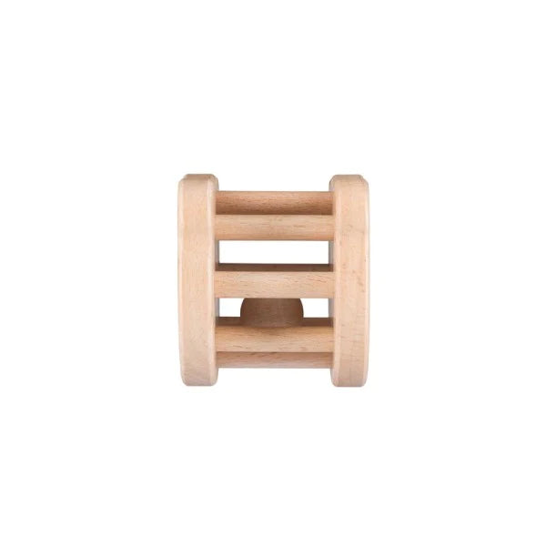 Bebe Confort - Wooden Tiger Rattle Bell Bebe Confort - Wooden Tiger Rattle Bell