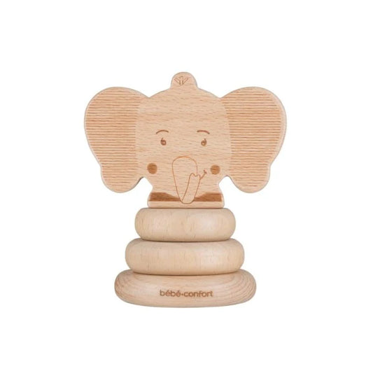 Bebe Confort - Wooden Elidou Elephant Stacking Toy