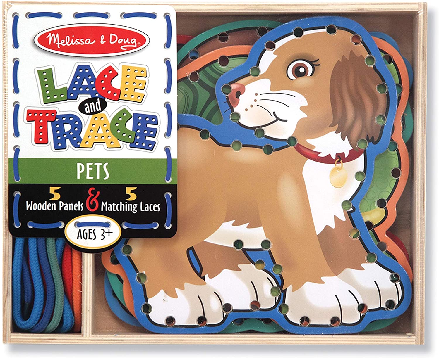 Melissa & Doug PETS LACE & TRACE PANELS Melissa & Doug PETS LACE & TRACE PANELS