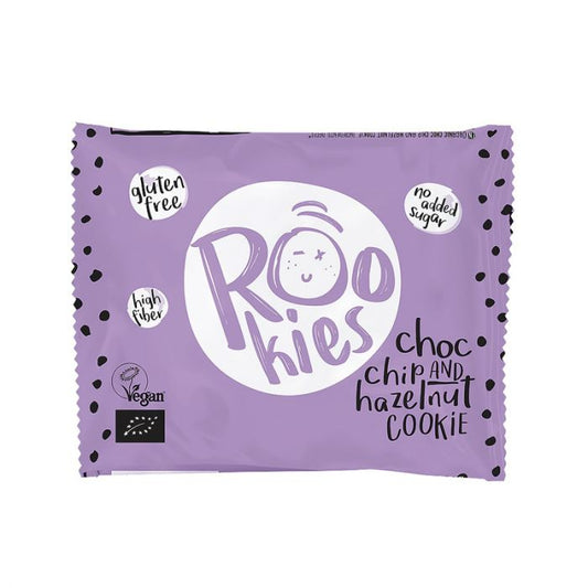 Organic Gluten Free Rookies  Chocolate Chip & Hazelnut Cookie 40g
