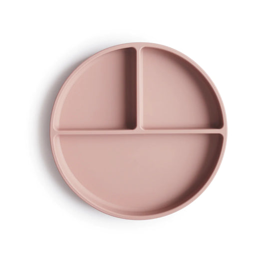 MUSHIE - Silicone Suction Plate - Blush - BambiniJO | Buy Online | Jordan