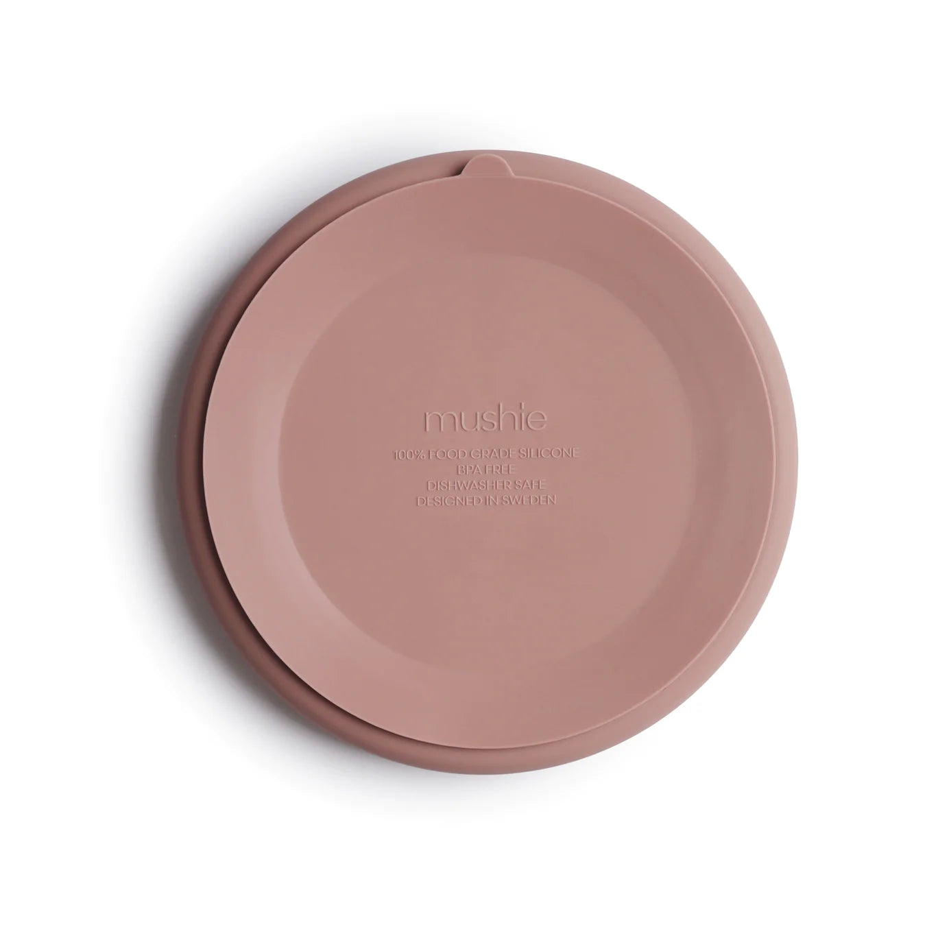 MUSHIE - Silicone Suction Plate - Blush - BambiniJO | Buy Online | Jordan