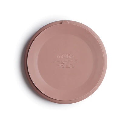 MUSHIE - Silicone Suction Plate - Blush - BambiniJO | Buy Online | Jordan