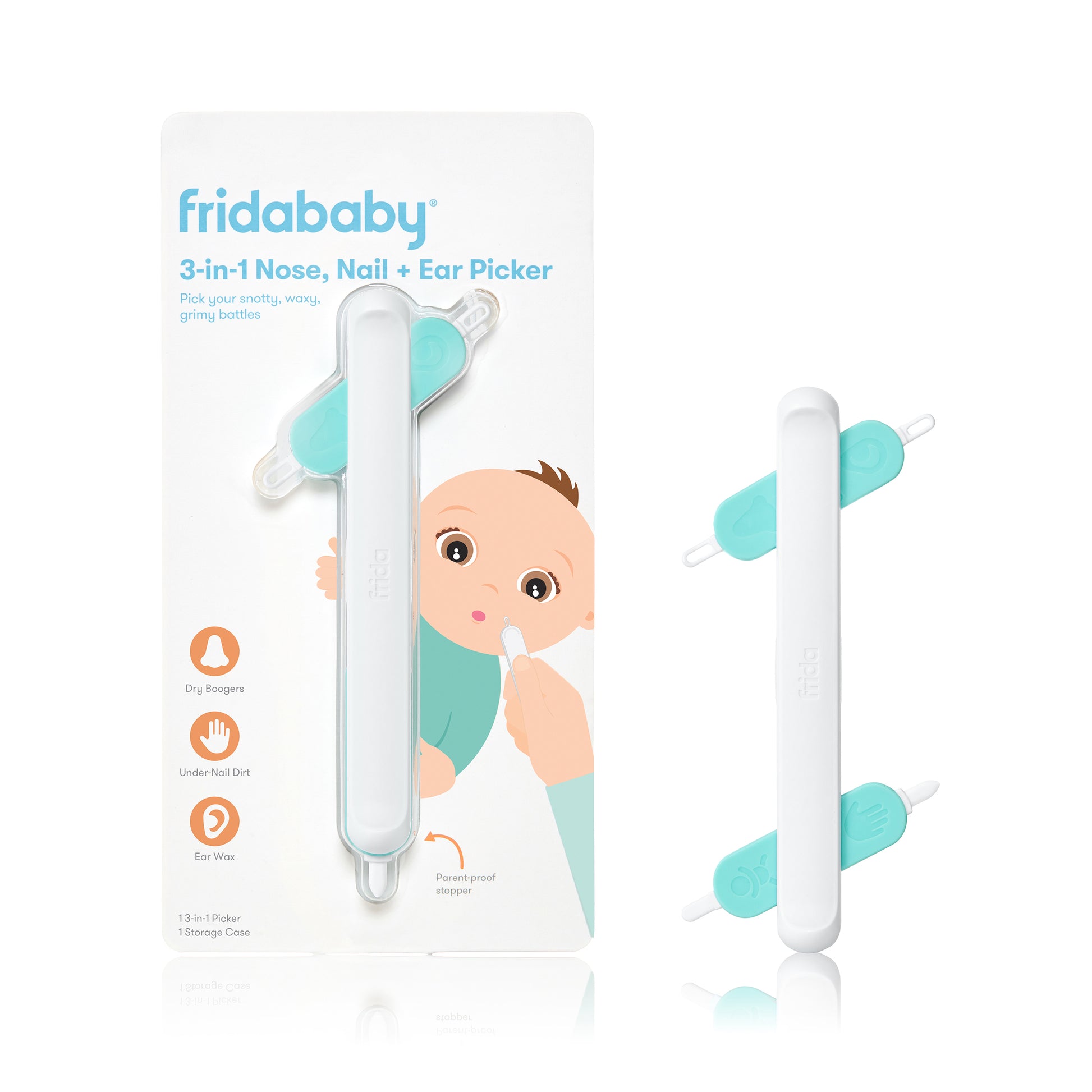 Frida Baby - 3 in 1 Nose, Nail + Ear Picker Frida Baby - 3 in 1 Nose, Nail + Ear Picker
