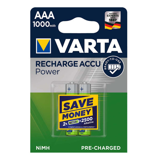 VARTA Power Batteries AAA | Rechargeable - BambiniJO | Buy Online | Jordan