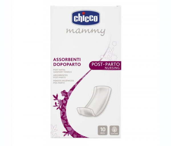 Chicco Post-Natal Sanitary Pads - 10 Pc Chicco Post-Natal Sanitary Pads - 10 Pc