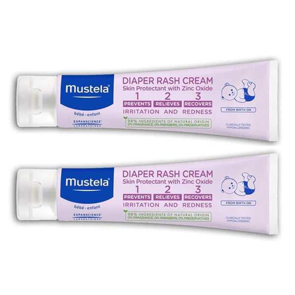Mustela Diaper Rash Cream 100ml Pack of 2 OFFER